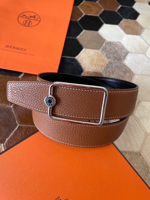 Hermes Men s Reversible Leather Belt 38mm