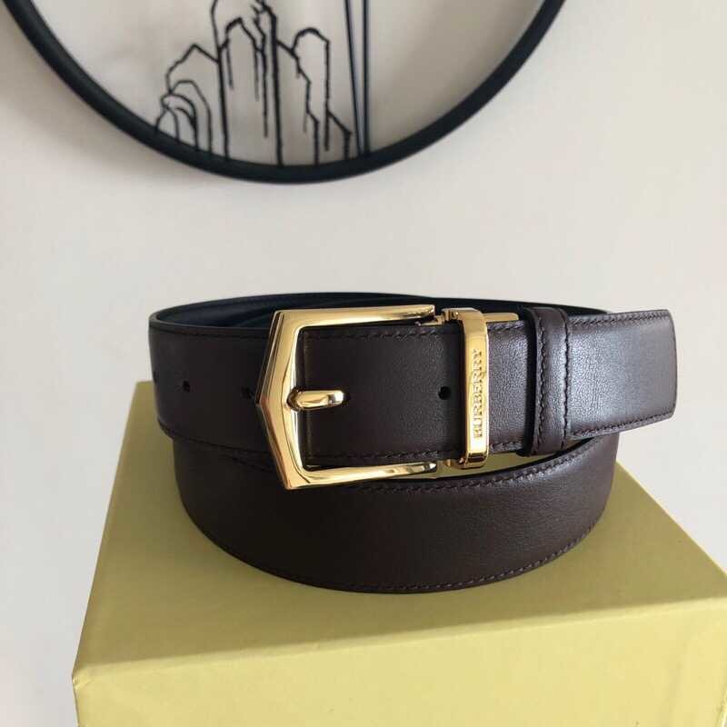 Burberry Men s Reversible cowhide 3.5cm belt