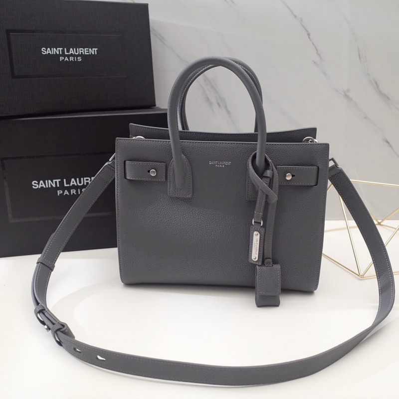 Saint Laurent Sac De Jour Souple Baby In Grained Leather 477477