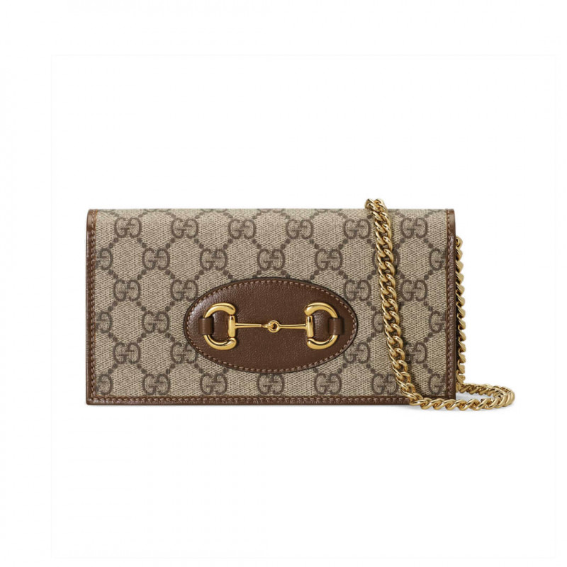 Gucci 1955 Horsebit Wallet With Chain 621892