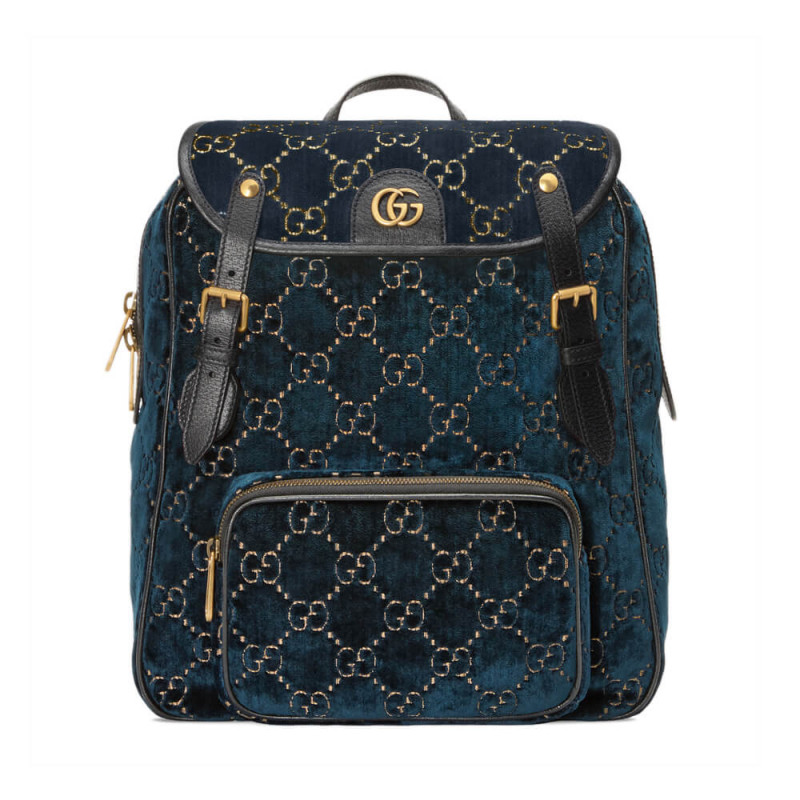 Gucci Small GG Velvet Backpack 574942