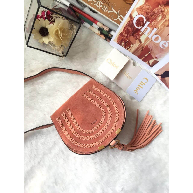 Chloe Mini Marcie Bag in Suede P580