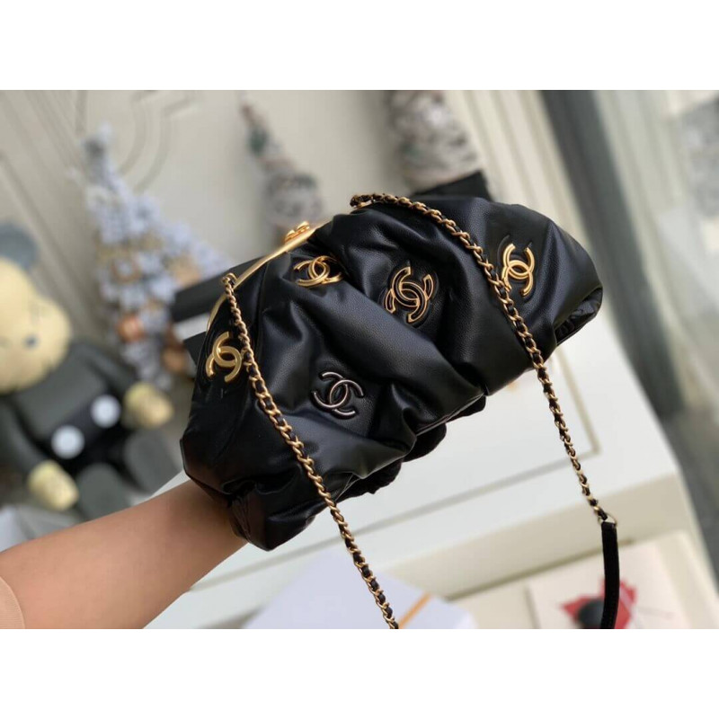 Chanel Calfskin Clutch AS2137