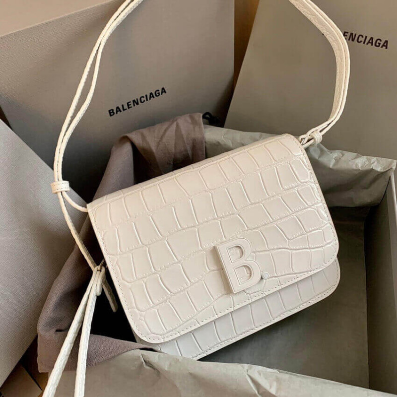 Balenciaga Croc Small B. Bag