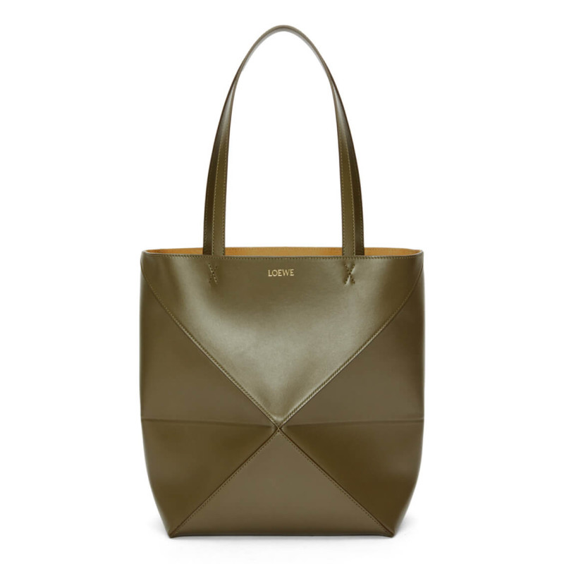 Loewe Puzzle Fold Medium Leather Tote Bag