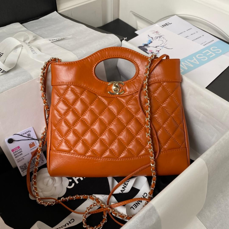 Chanel 31 Mini Calfskin Shopping Bag AS4133