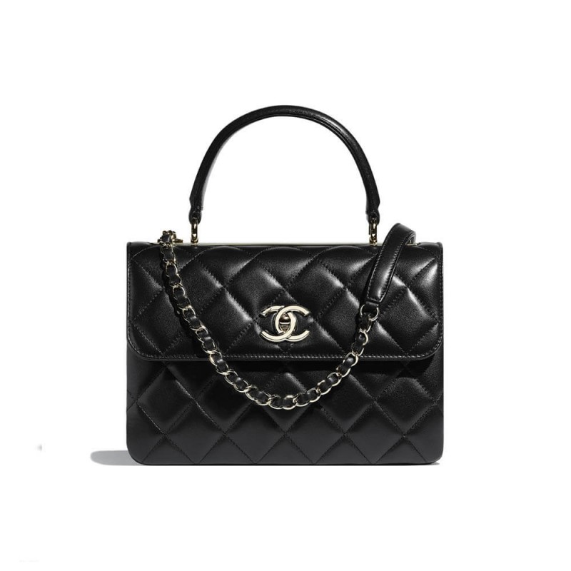 Chanel Small Flap Bag With Top Handle A92236