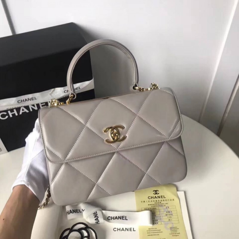 Chanel Small Flap Bag With Top Handle A92236