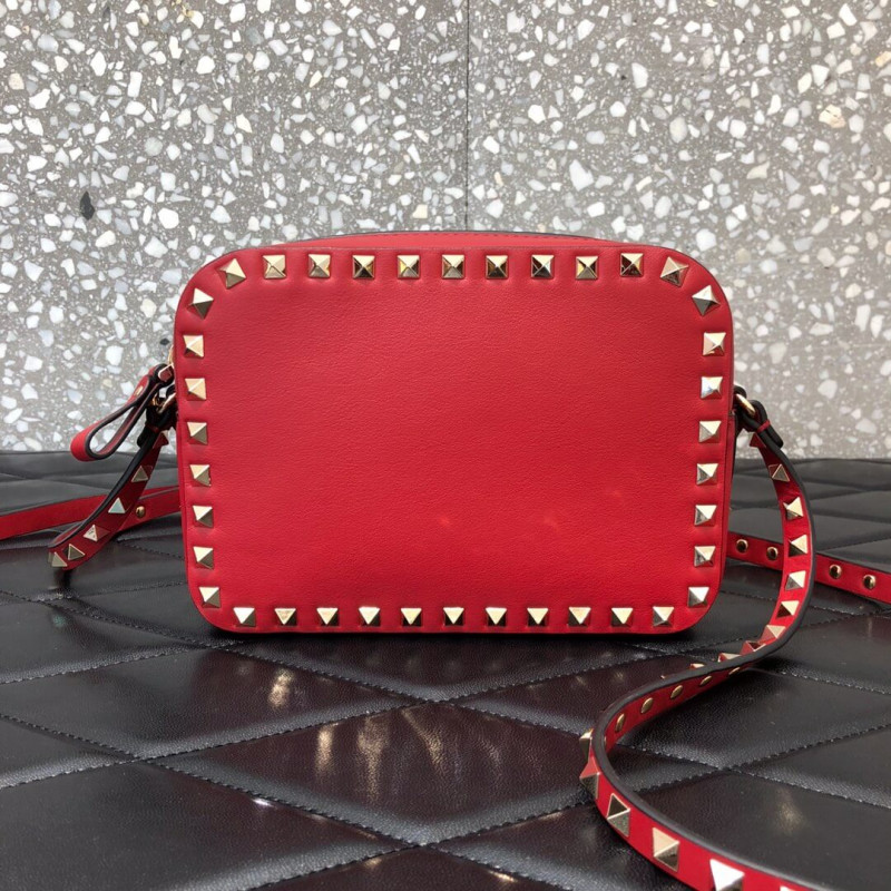 Valentino Garavani Small Rockstud Calfskin Crossbody Bag 0809