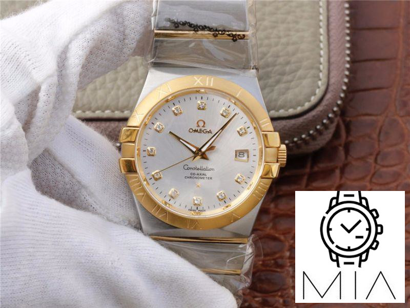 Omega Constellation 123.20.38.21.52.002 V6 Factory White Dial
