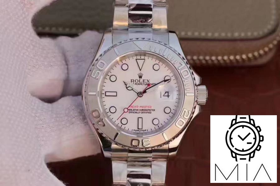 Rolex Yacht Master 116622 40mm EW Factory White Dial