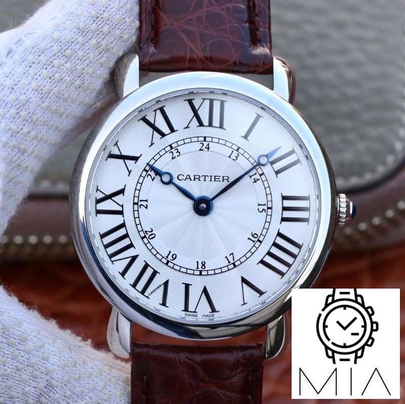 Cartier Ronde Louis 40MM TW Factory White Dial