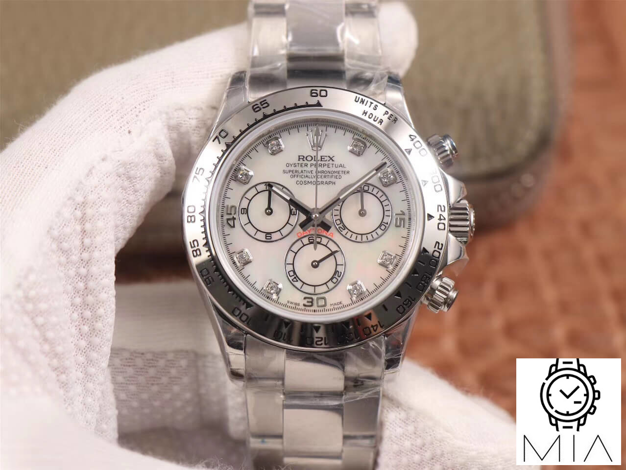 Rolex Daytona Cosmograph 116520-78590 JH Factory White Dial