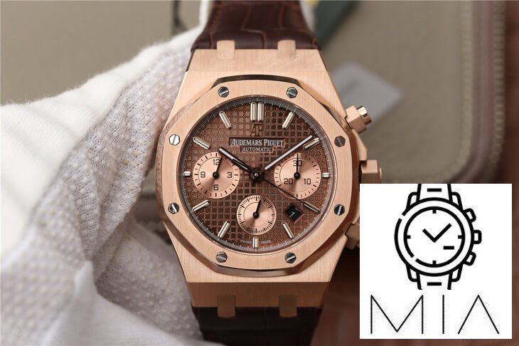 Audemars Piguet Royal Oak Chronograph 26331OR.OO.D821CR.01 OM Factory Brown Strap