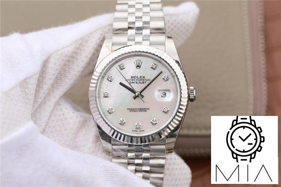 Rolex Datejust M126334-0020 EW Factory Diamond-Set Dial