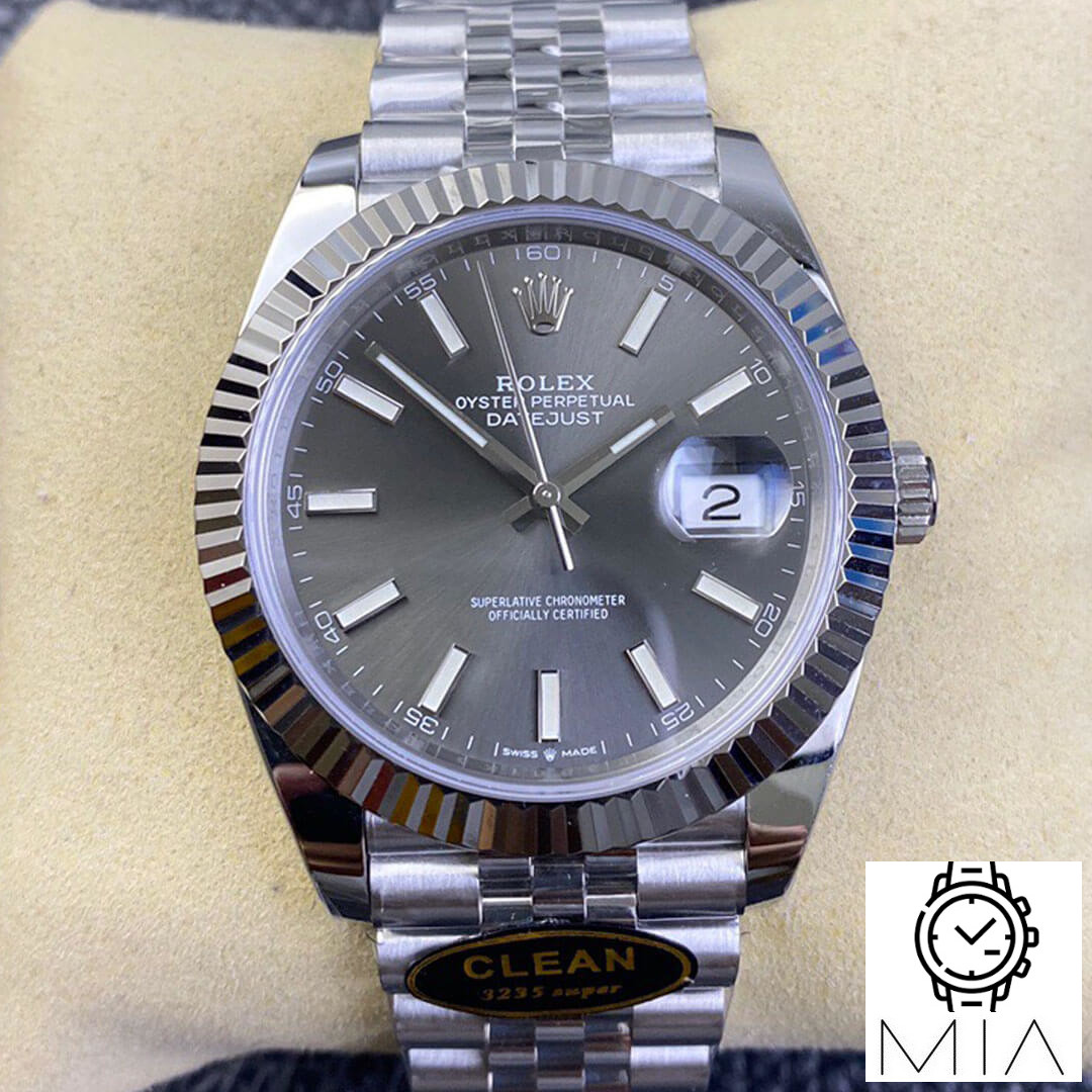 Rolex Datejust M126334-0014 Clean Factory Grey Dial