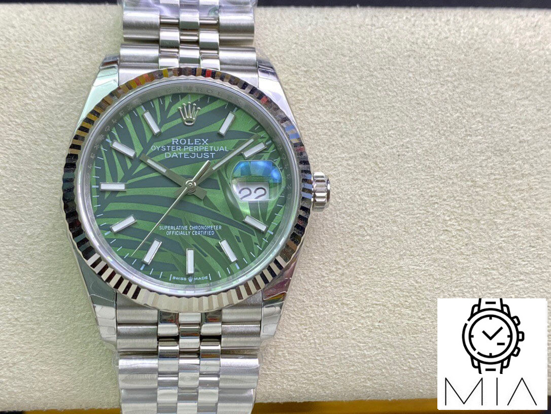 Rolex Datejust M126234-0047 EW Factory Green Dial