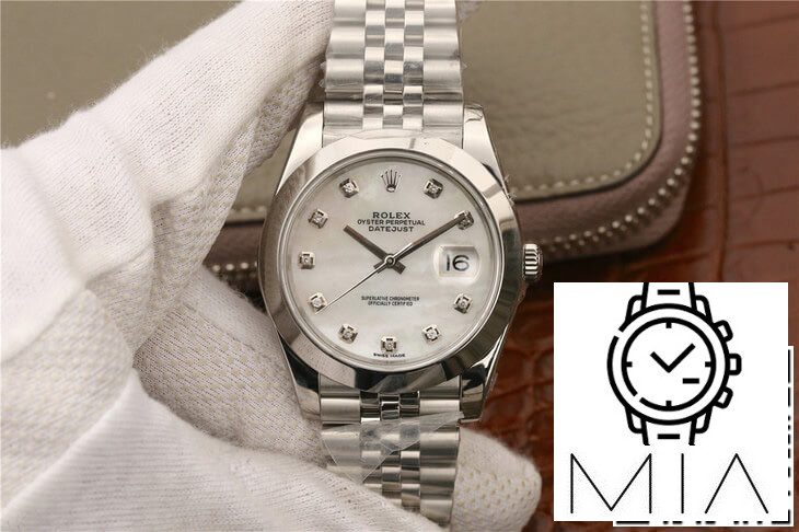 Rolex Datejust M126300 EW Factory White Dial
