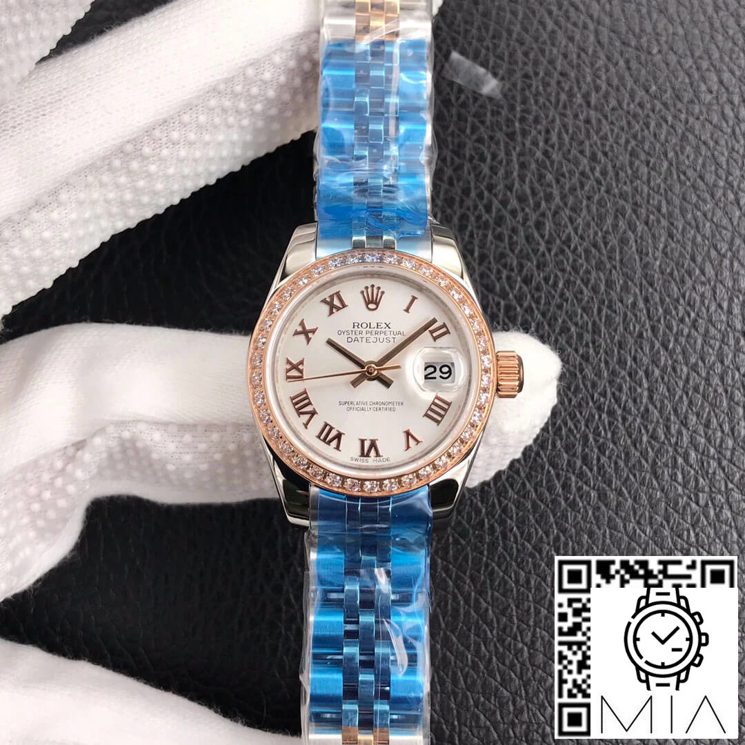 Rolex Datejust 28MM BP Factory Diamond-Set Bezel