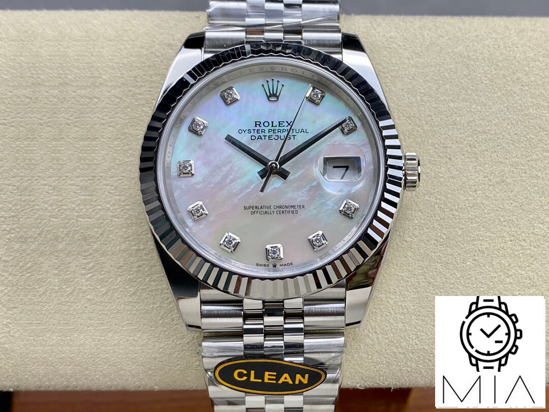 Rolex Datejust M126334-0020 Clean Factory Diamond-set Dial