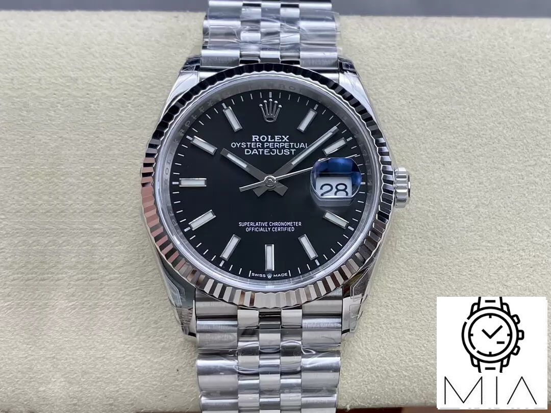 Rolex Datejust M126234-0015 36MM VS Factory Gray Strap