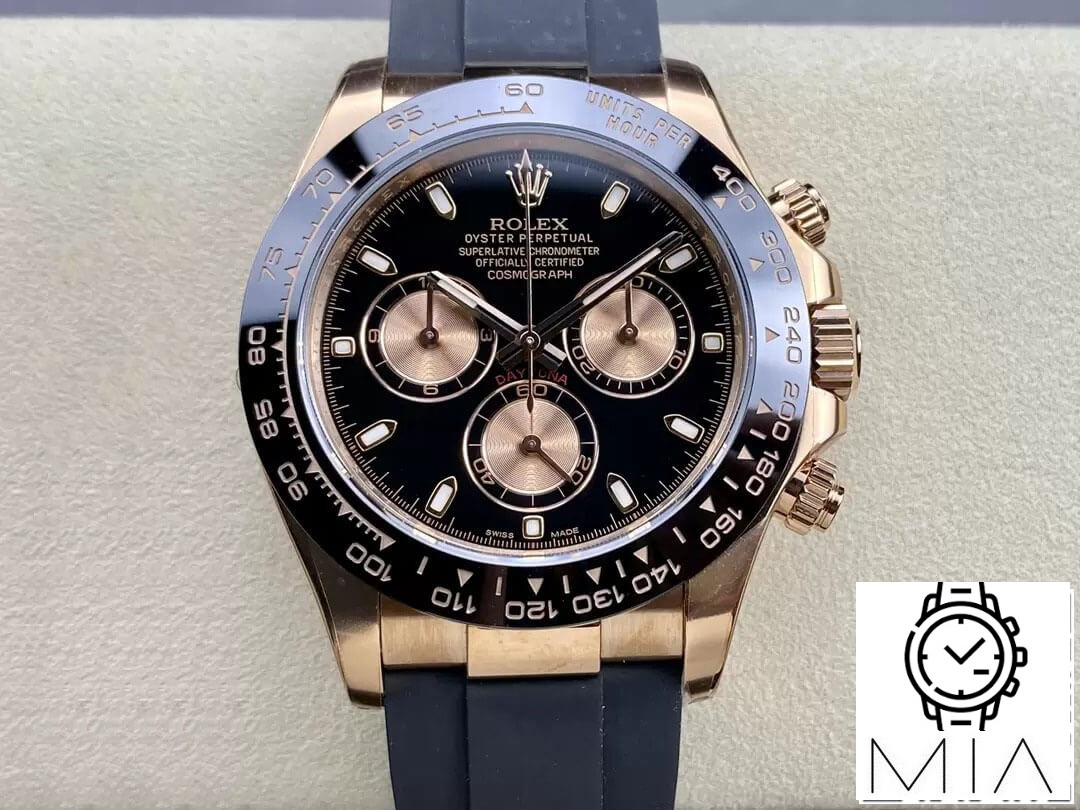 Rolex Cosmograph Daytona M116515LN-0017 Clean Factory Black Rubber Strap