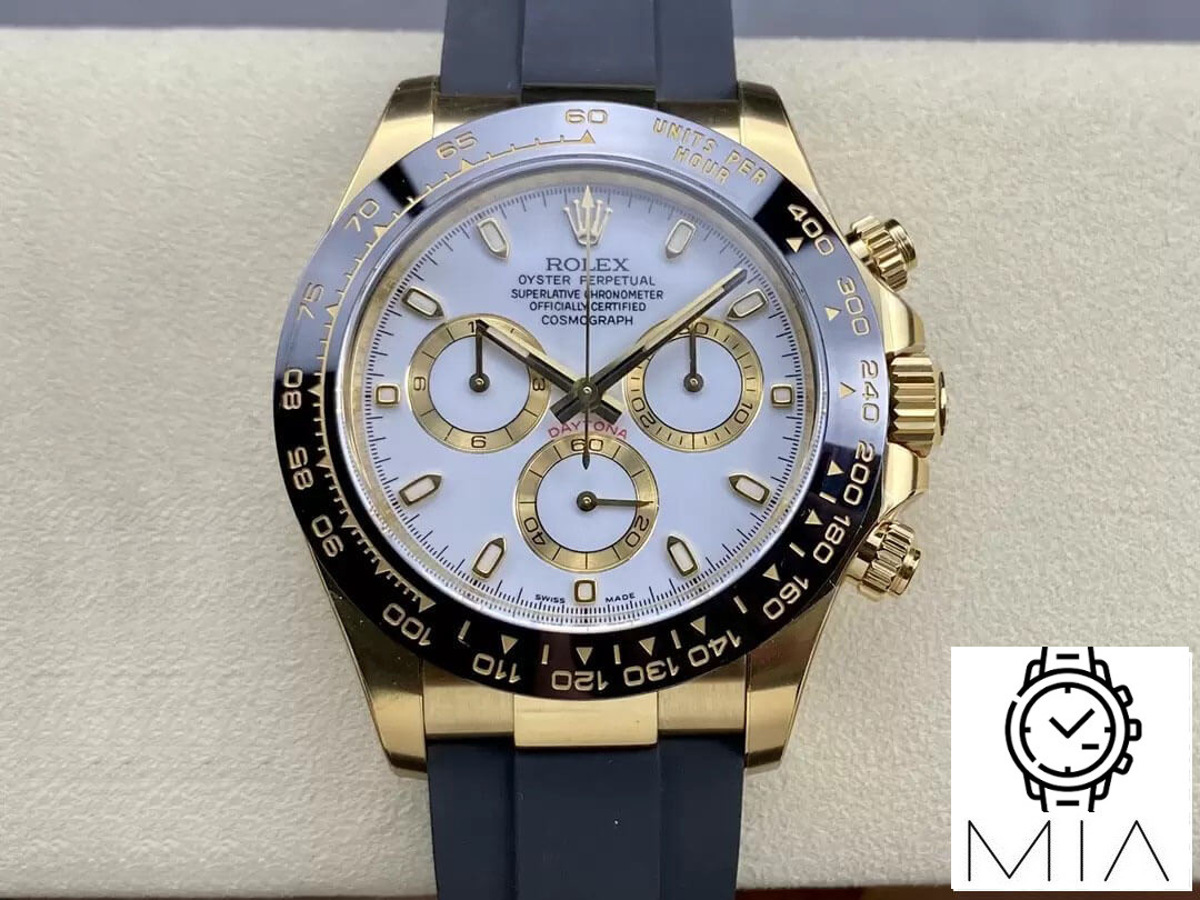 Rolex Cosmograph Daytona M116518LN-0041 Clean Factory Black Strap