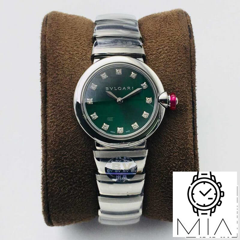 Bvlgari LVCEA BV Factory Silver Strap