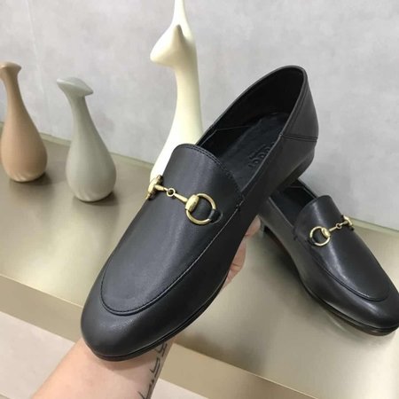 Gucci Horsebit Super Sheep Leather Women s Shoes