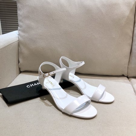 Chanel Calfskin Jewelry Pearl Heel