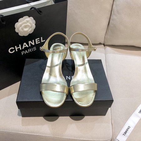 Chanel Calfskin Jewelry Pearl Heel