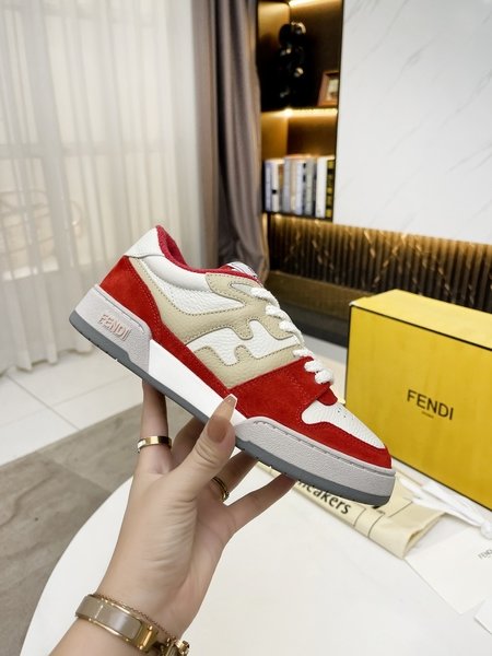 Fendi First layer cowhide sneakers