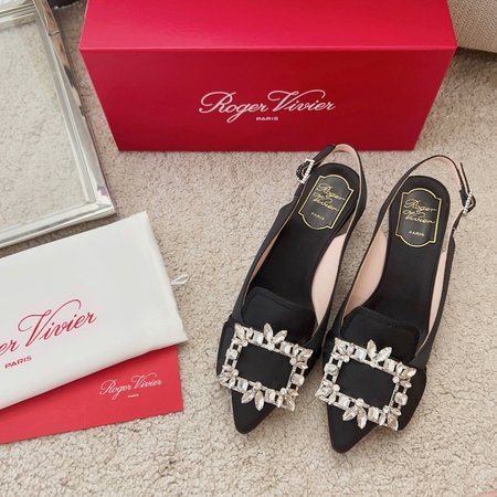 Roger Vivier diamond buckle sandals