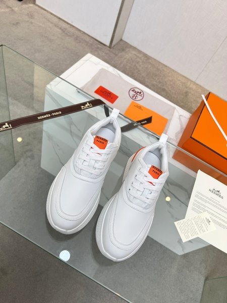 Hermes Imported cowhide sneakers