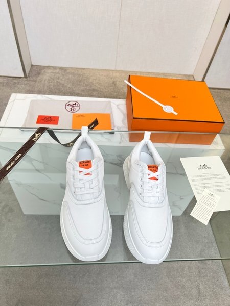 Hermes Imported cowhide sneakers