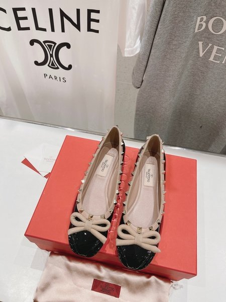 Valentino Rock Studs ballet shoes