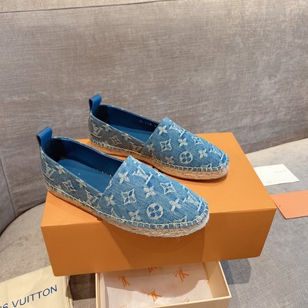 Louis Vuitton Denim Espadrilles