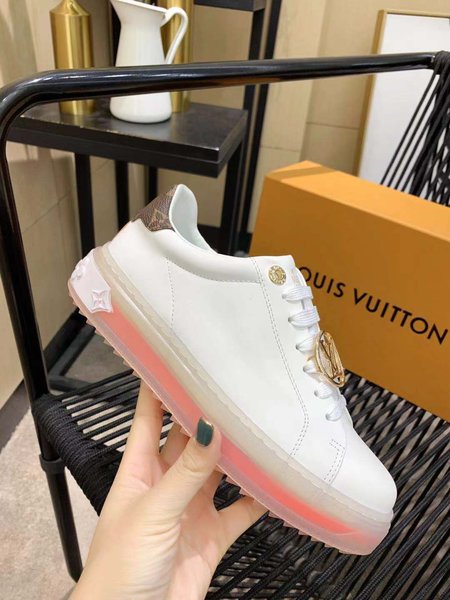 Louis Vuitton leather sneakers