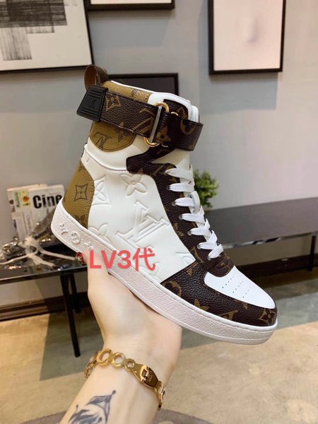 Louis Vuitton leather sneakers