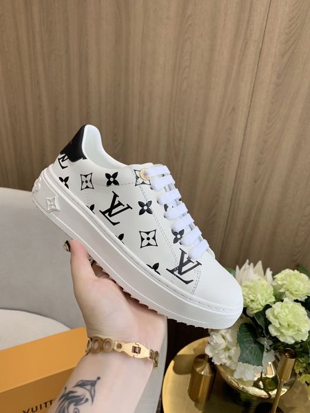 Louis Vuitton leather sneakers