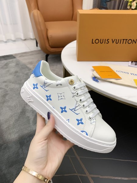 Louis Vuitton silk cow sneakers