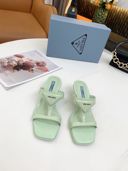 Prada Sandals Kitten Heels