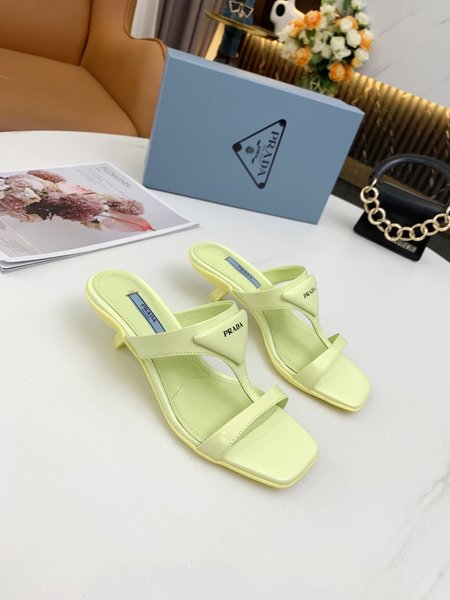 Prada Sandals Kitten Heels