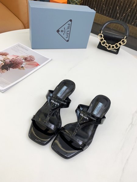 Prada Sandals Kitten Heels