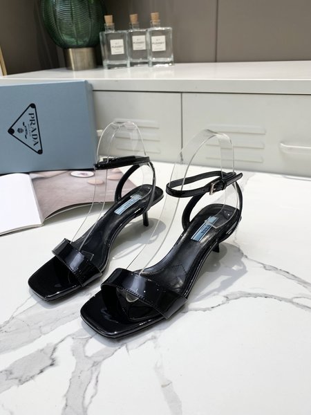 Prada Backspace high heel sandals