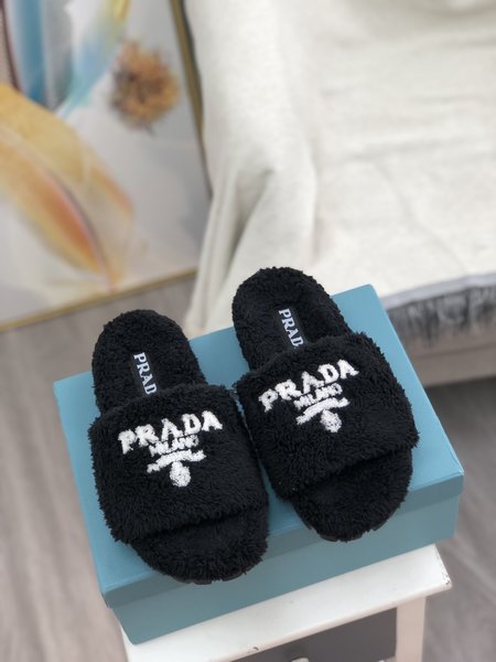 Prada Fur slippers