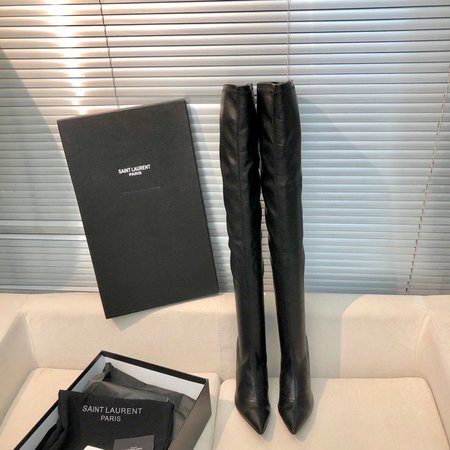 Saint Laurent high heel high boots