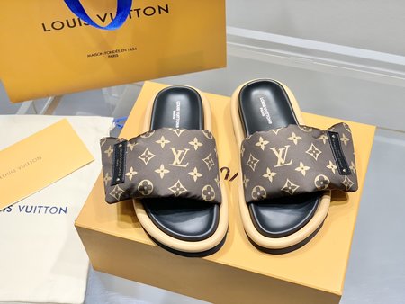 Louis Vuitton Down Velcro Slides