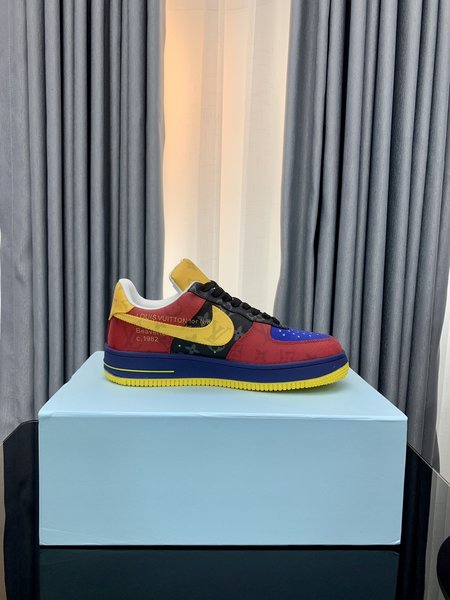 Louis Vuitton x Air Jordan 1 Low Top Sneakers