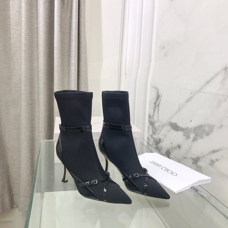 Jimmy Choo pointed toe elastic boots